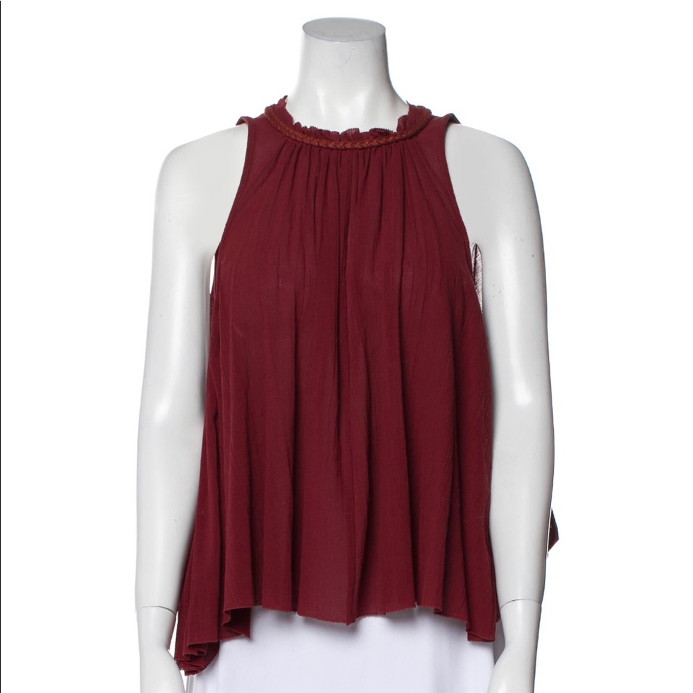 Isabel Marant Maroon Blouse